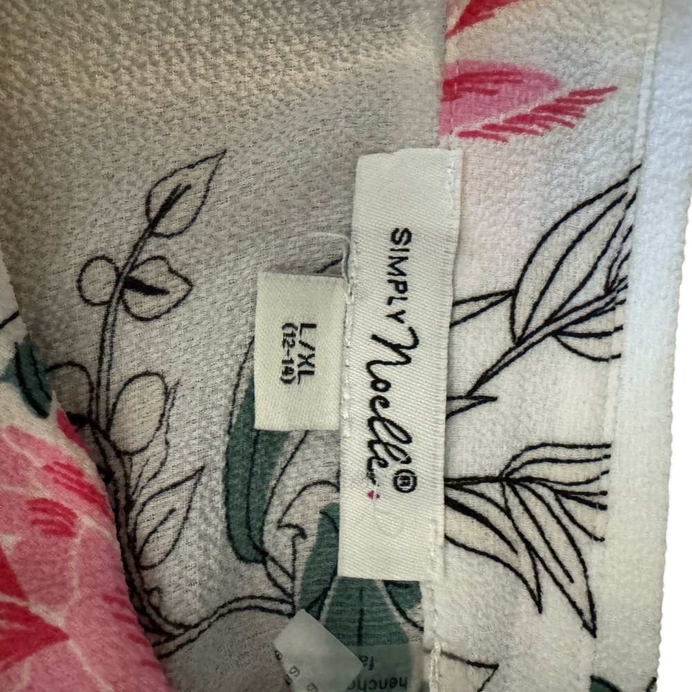 Floral Button-Up Blouse - Multicolor - Picture 6 of 8